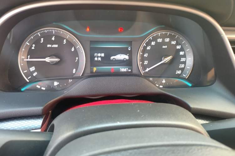 Used Buick GT 2019 18T Automatic Connected Flagship Version China V Standard Odometer Close Up