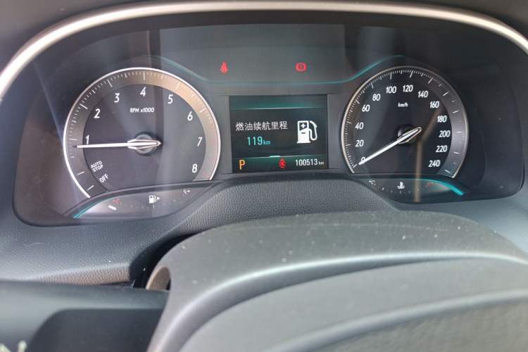 Used Buick GT 2019 18T Automatic Connected Elite Model China V Standard Odometer Close Up