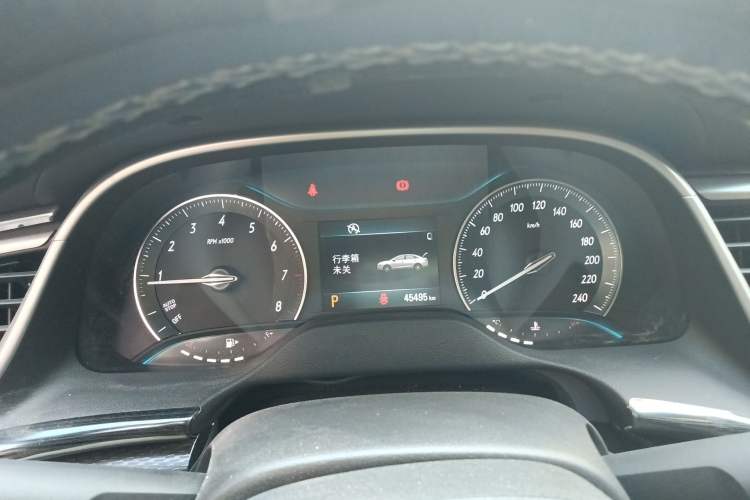 Used Buick GT 2019 18T Automatic Connected Elite Model China VI Standard Instrument Cluster