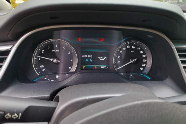 Used Buick GT 2019 18T Automatic Connected Elite Model China VI Standard Instrument Cluster