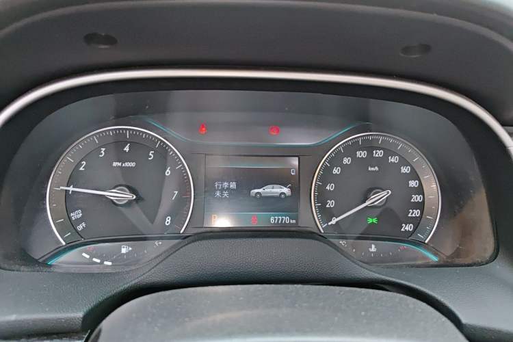 Used Buick GT 2019 18T Automatic Connected Elite Model China V Standard Instrument Cluster