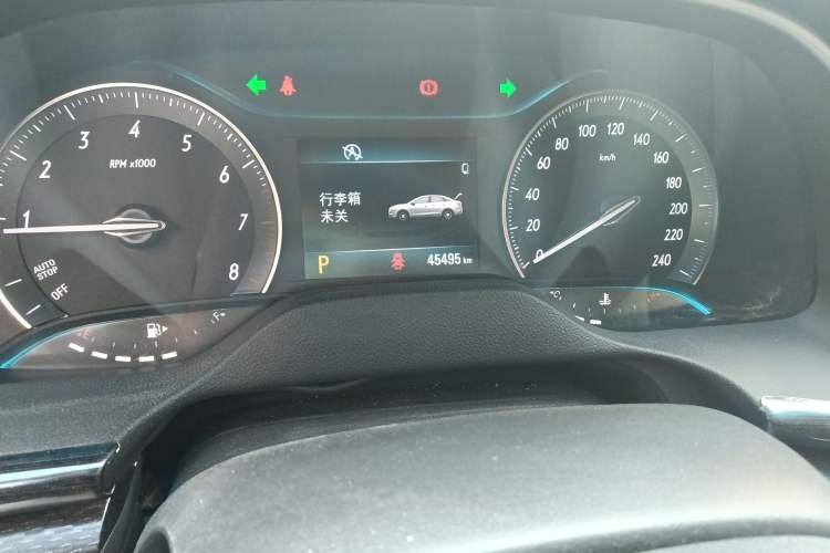 Used Buick GT 2019 18T Automatic Connected Elite Model China VI Standard Odometer Close Up
