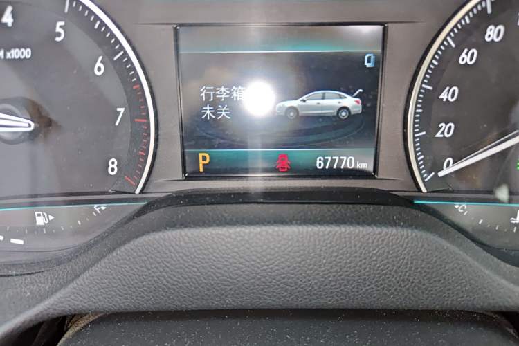 Used Buick GT 2019 18T Automatic Connected Elite Model China V Standard Odometer Close Up