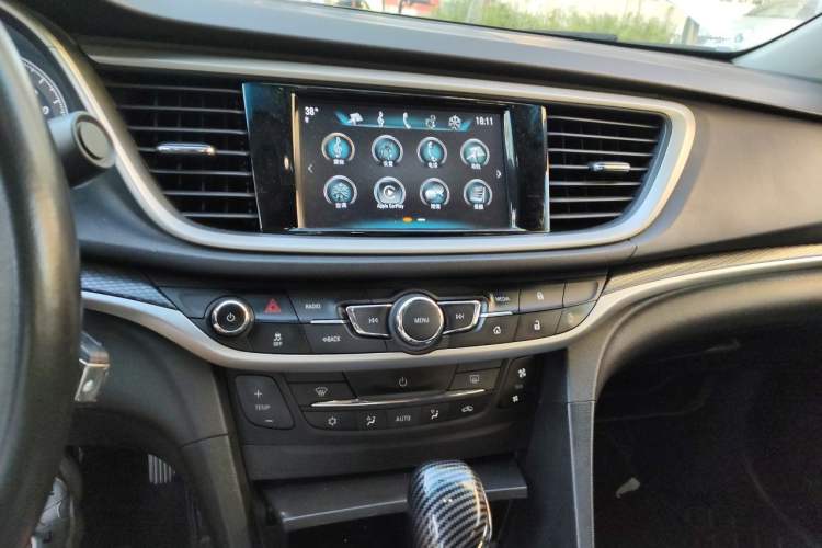 Used Buick GT 2019 18T Automatic Connected Elite Model China VI Standard Audio And AC Panel