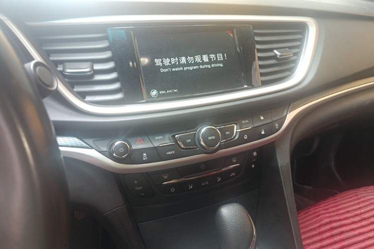 Used Buick GT 2019 18T Automatic Connected Flagship Version China VI Standard Audio And AC Panel