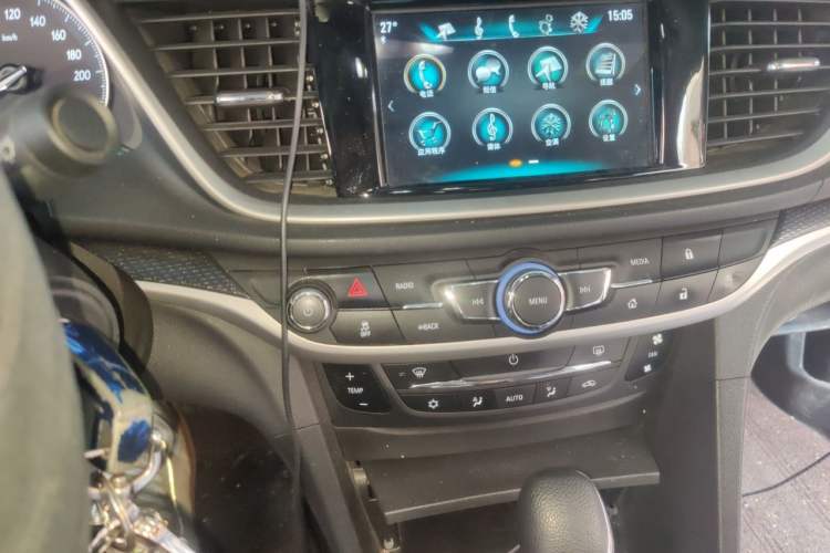 Used Buick GT 2019 18T Automatic Connected Elite Model China VI Standard Audio And AC Panel