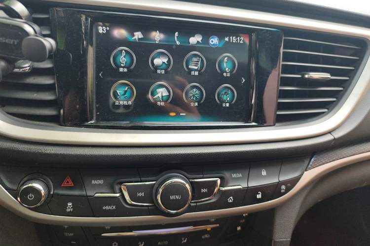 Used Buick GT 2019 18T Automatic Connected Elite Model China VI Standard Audio And AC Panel