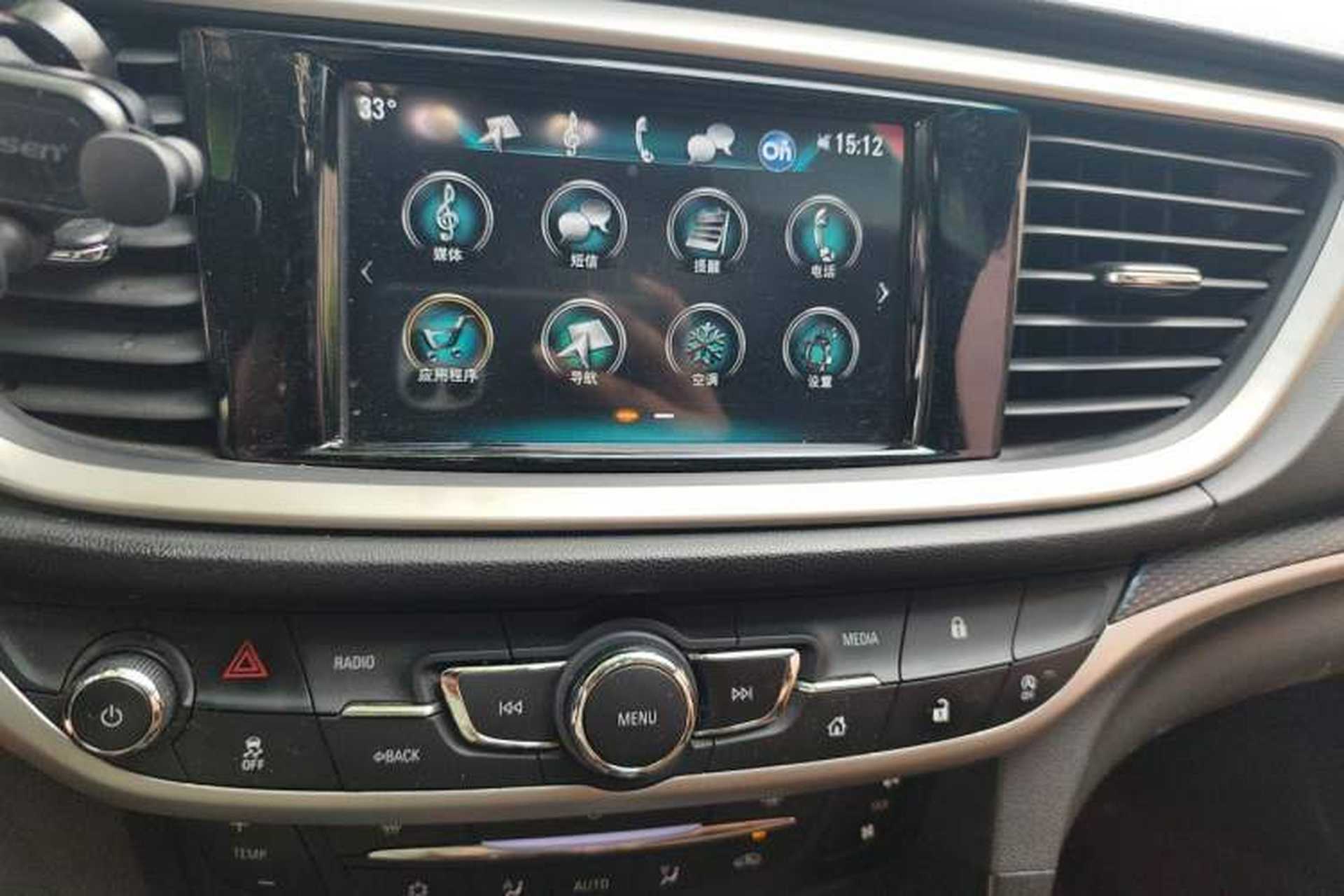 Used Buick GT 2019 18T Automatic Connected Elite Model China VI Standard Audio And AC Panel