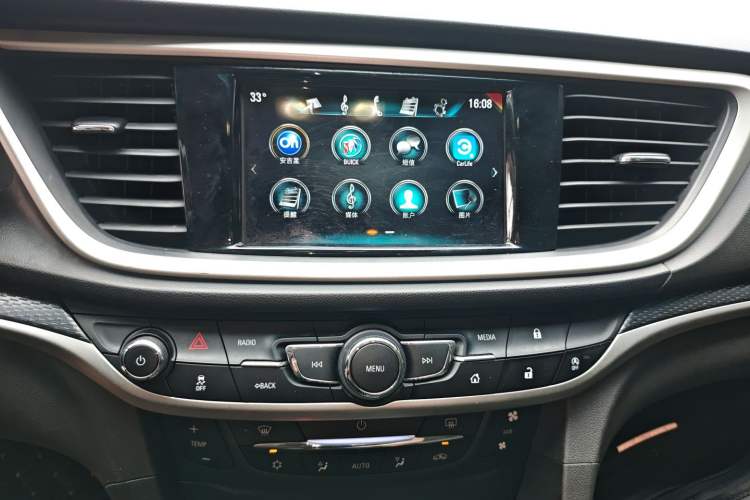 Used Buick GT 2019 18T Automatic Connected Elite Model China VI Standard Audio And AC Panel