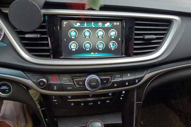 Used Buick GT 2019 18T Automatic Connected Elite Model China V Standard Audio And AC Panel