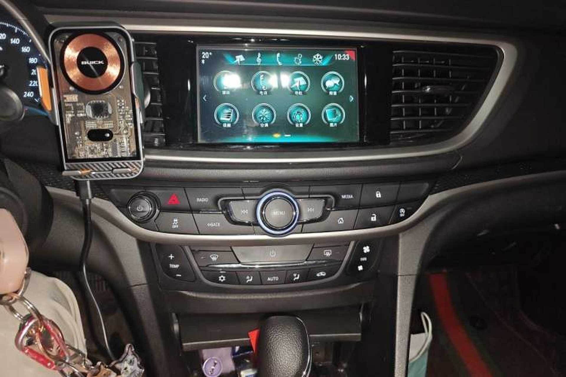 Used Buick GT 2019 18T Automatic Connected Elite Model China VI Standard Audio And AC Panel