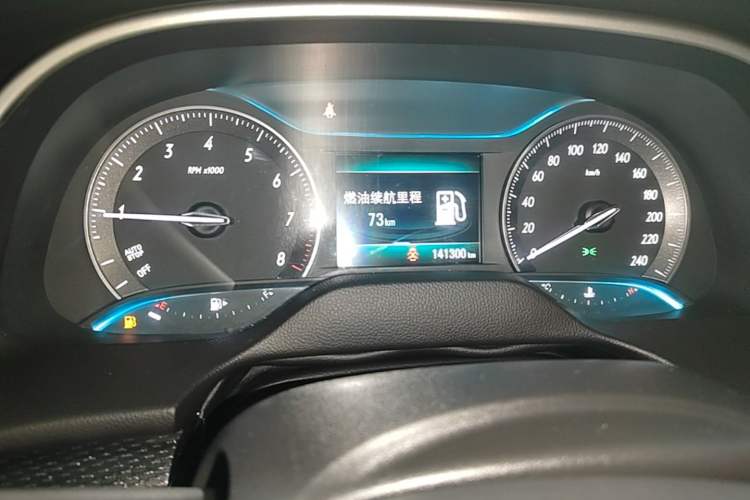 Used Buick GT 2019 18T Automatic Connected Elite Model China V Standard Instrument Cluster