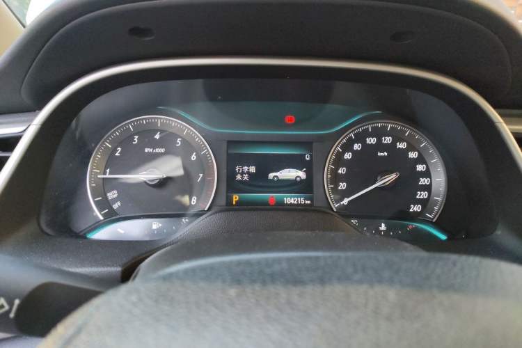 Used Buick GT 2019 18T Automatic Connected Elite Model China VI Standard Instrument Cluster