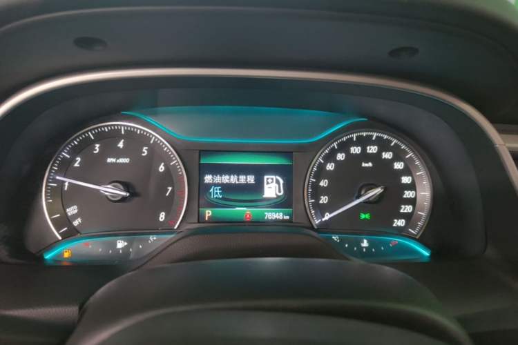 Used Buick GT 2019 18T Automatic Connected Elite Model China VI Standard Instrument Cluster