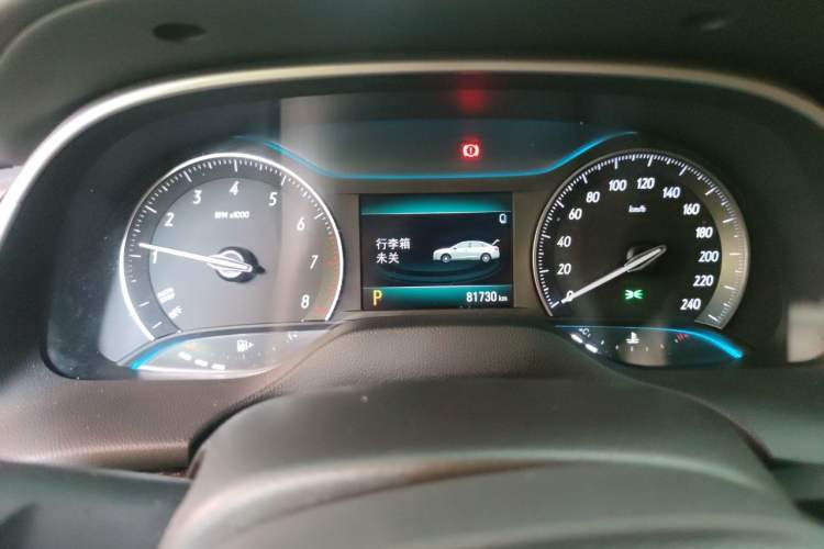 Used Buick GT 2019 18T Automatic Connected Elite Model China VI Standard Instrument Cluster