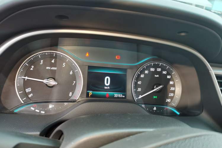 Used Buick GT 2019 18T Automatic Connected Elite Model China V Standard Instrument Cluster