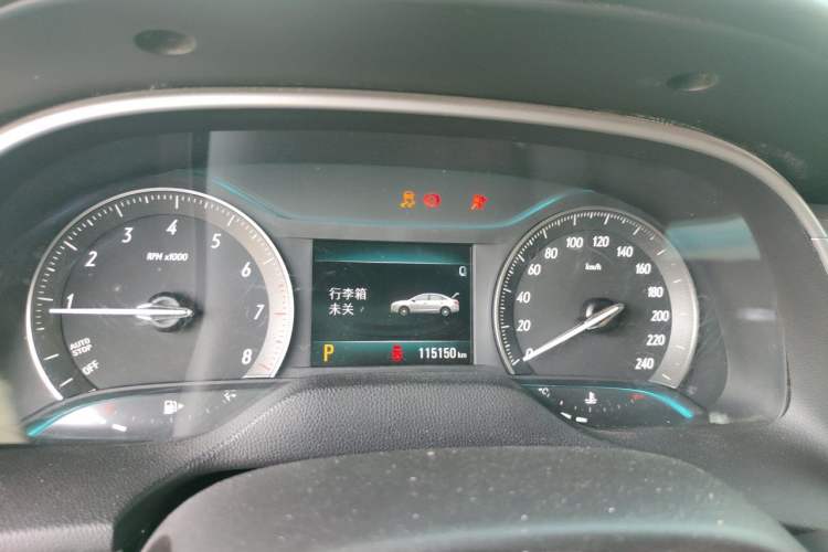 Used Buick GT 2019 18T Automatic Connected Elite Model China VI Standard Instrument Cluster
