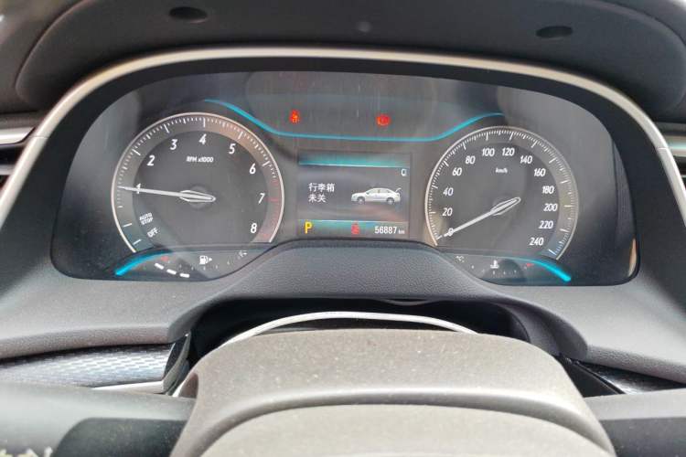 Used Buick GT 2019 18T Automatic Connected Elite Model China V Standard Instrument Cluster