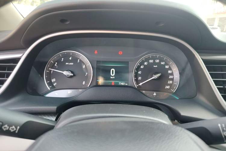 Used Buick GT 2019 15T Dual-Clutch Connected Elite Version China V Standard Instrument Cluster