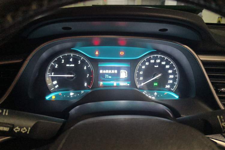 Used Buick GT 2019 18T Automatic Connected Elite Model China VI Standard Instrument Cluster