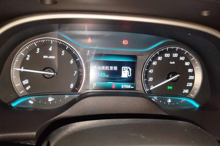 Used Buick GT 2019 18T Automatic Connected Flagship Version China VI Standard Instrument Cluster