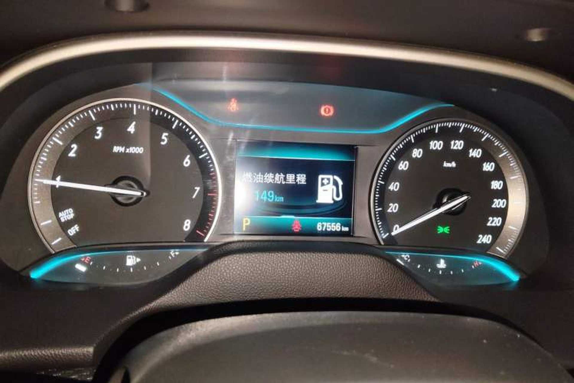 Used Buick GT 2019 18T Automatic Connected Flagship Version China VI Standard Instrument Cluster