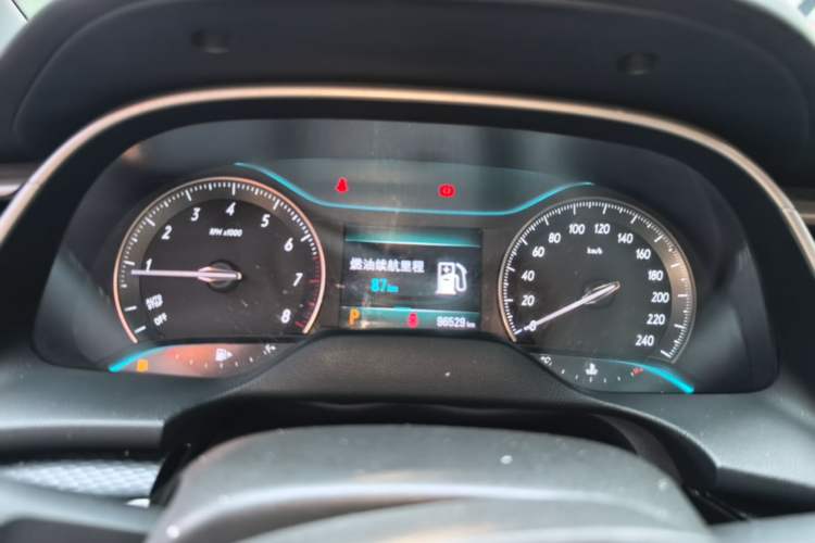 Used Buick GT 2019 18T Automatic Connected Elite Model China V Standard Instrument Cluster