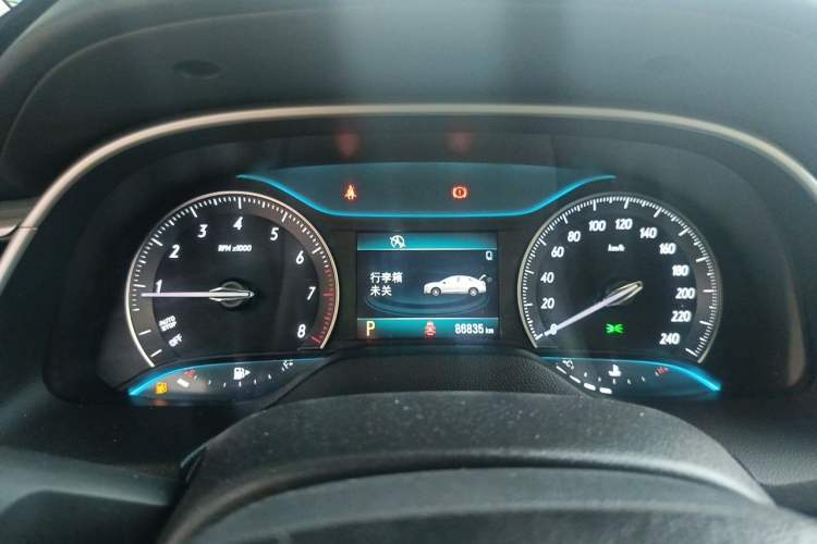Used Buick GT 2019 18T Automatic Connected Elite Model China V Standard Instrument Cluster