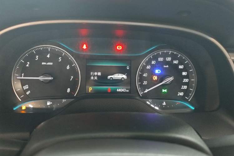 Used Buick GT 2019 18T Automatic Connected Elite Model China VI Standard Instrument Cluster