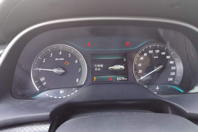 Used Buick GT 2019 18T Automatic Connected Elite Model China V Standard Instrument Cluster