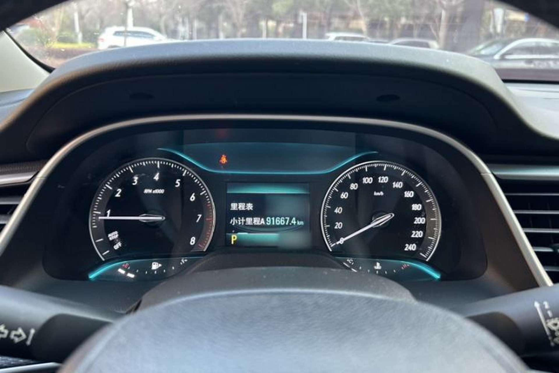 Used Buick GT 2019 18T Automatic Connected Elite Model China VI Standard Instrument Cluster