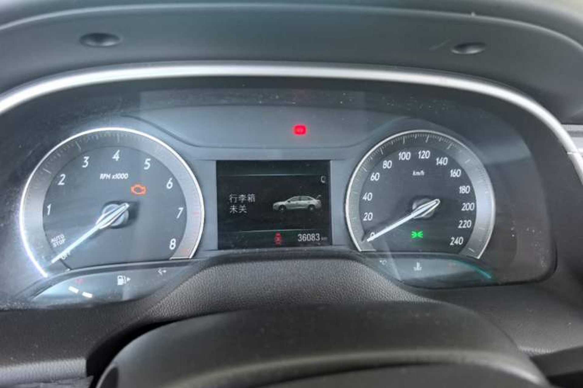 Used Buick GT 2019 15T Manual Elite Version China VI Standard Instrument Cluster