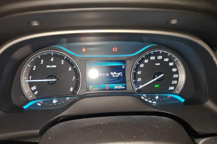 Used Buick GT 2019 18T Automatic Connected Elite Model China VI Standard Instrument Cluster