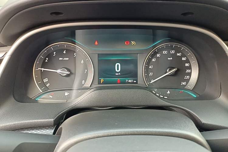 Used Buick GT 2019 18T Automatic Connected Elite Model China VI Standard Instrument Cluster