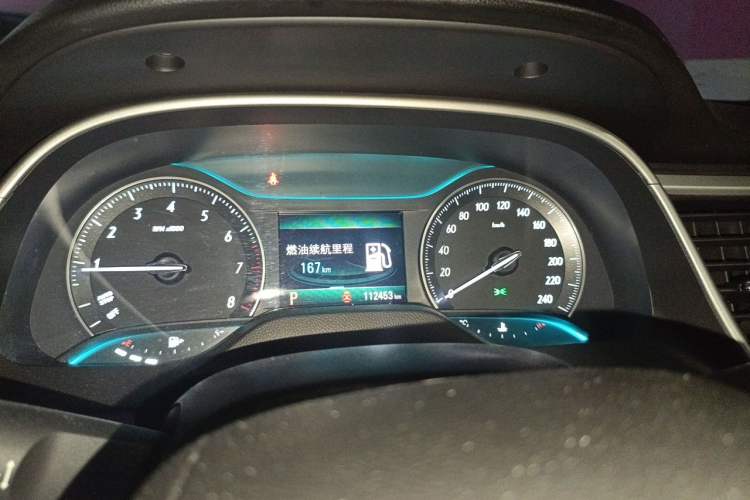 Used Buick GT 2019 18T Automatic Connected Elite Model China VI Standard Instrument Cluster