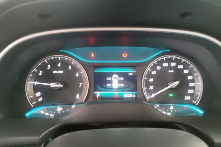 Used Buick GT 2019 18T Automatic Connected Elite Model China VI Standard Instrument Cluster