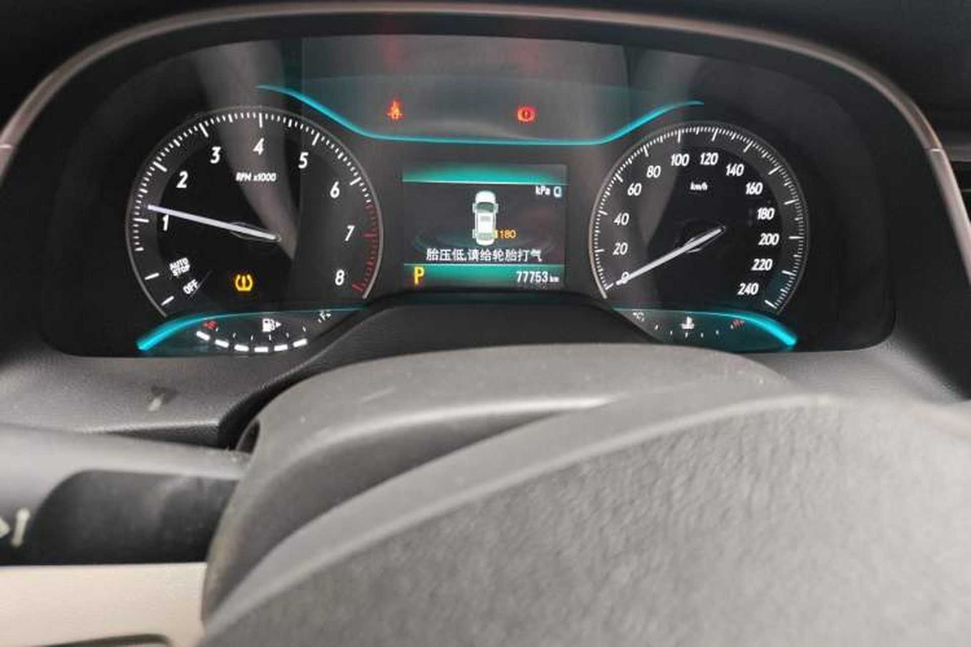 Used Buick GT 2019 18T Automatic Connected Elite Model China VI Standard Instrument Cluster