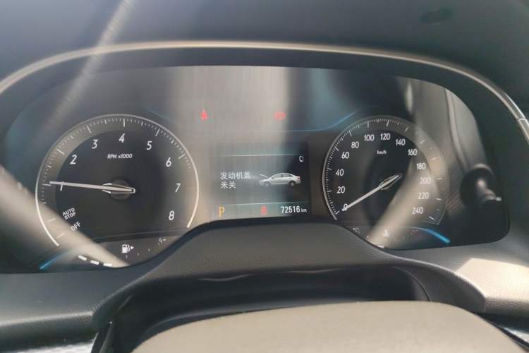Used Buick GT 2019 18T Automatic Connected Elite Model China VI Standard Instrument Cluster