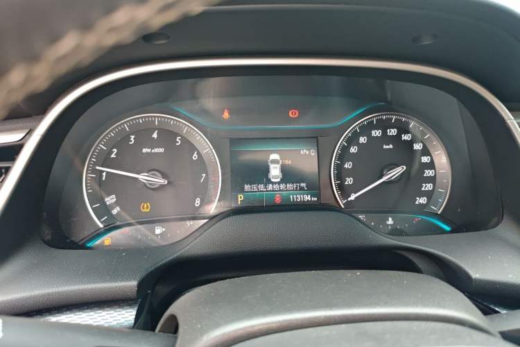 Used Buick GT 2019 18T Automatic Connected Elite Model China VI Standard Instrument Cluster