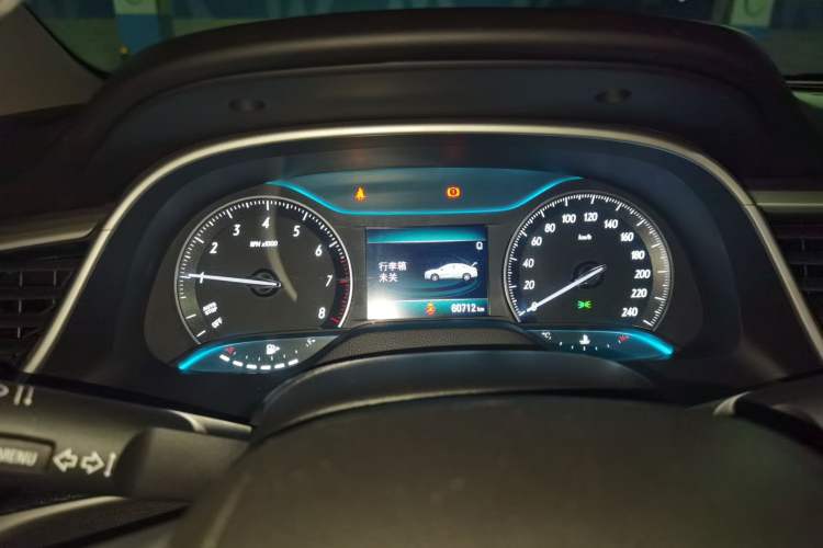 Used Buick GT 2019 18T Automatic Connected Flagship Version China VI Standard Instrument Cluster