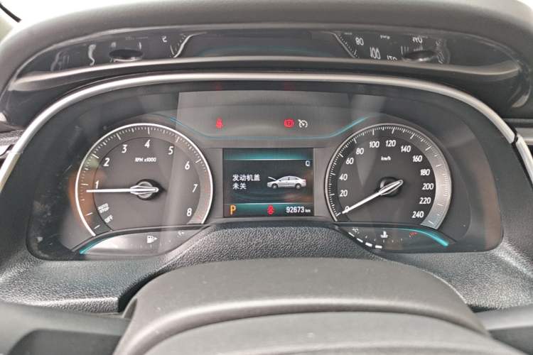 Used Buick GT 2019 18T Automatic Connected Elite Model China VI Standard Instrument Cluster