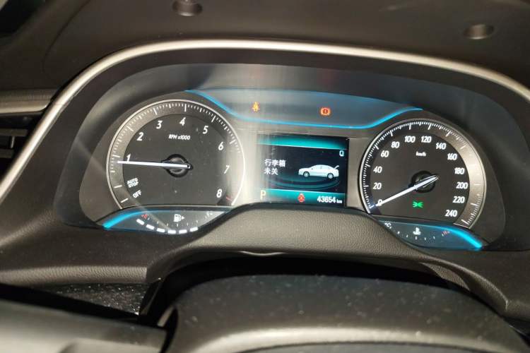 Used Buick GT 2019 18T Automatic Connected Elite Model China VI Standard Instrument Cluster