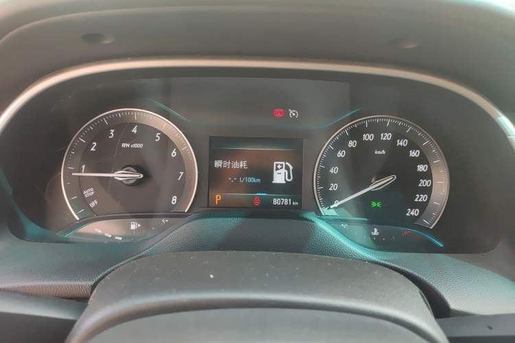Used Buick GT 2019 18T Automatic Connected Elite Model China V Standard Instrument Cluster