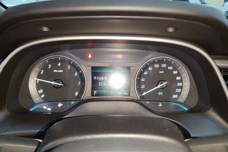 Used Buick GT 2019 18T Automatic Connected Elite Model China VI Standard Instrument Cluster