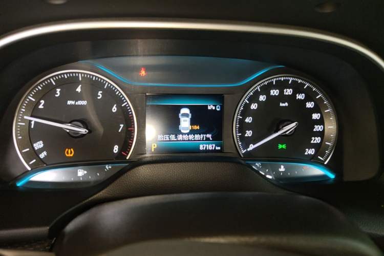 Used Buick GT 2019 18T Automatic Connected Elite Model China VI Standard Instrument Cluster