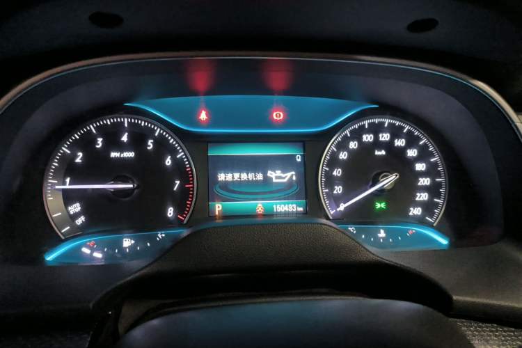 Used Buick GT 2019 18T Automatic Connected Elite Model China V Standard Instrument Cluster
