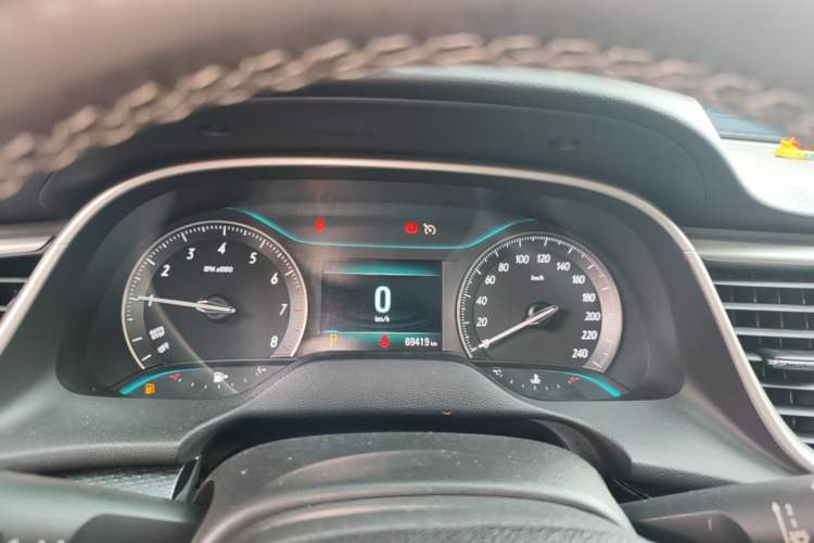 Used Buick GT 2019 18T Automatic Connected Elite Model China V Standard Instrument Cluster