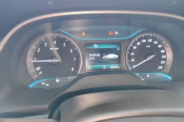Used Buick GT 2019 18T Automatic Connected Elite Model China VI Standard Instrument Cluster