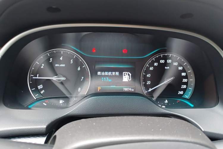 Used Buick GT 2019 18T Automatic Connected Elite Model China VI Standard Instrument Cluster