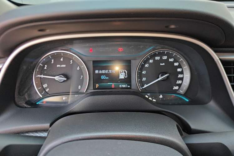 Used Buick GT 2019 18T Automatic Connected Elite Model China VI Standard Instrument Cluster